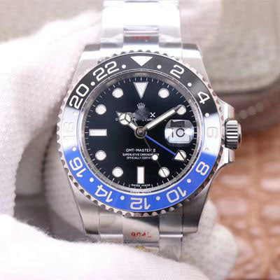 REPLICA GMT MASTER II 116710BLNR-78200 NOOB FACTORY V11 BLUE NEEDLE