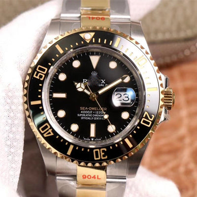 REPLICA SEA DWELLER M126603 V3 GM FACTORY ROSE GOLD BLACK DIAL