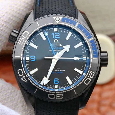 REPLICA SEAMASTER 215.92.46.22.01.002 GMT VS FACTORY BLACK CERAMIC