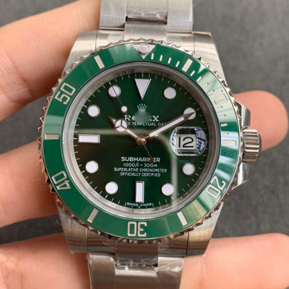 REPLICA SUBMARINER 116610LV 40MM ZZ FACTORY V2S STAINLESS STEEL STRAP