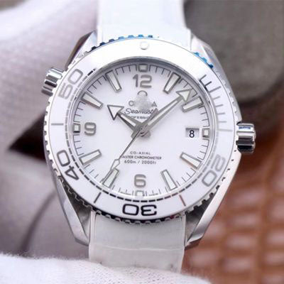 REPLICA SEAMASTER 215.33.40.20.04.001 PLANET OCEAN 600M VS FACTORY WHITE DIAL