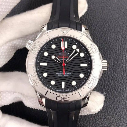 REPLICA SEAMASTER DIVER 300M 210.32.42.20.01.002 VS FACTORY BLACK STRAP