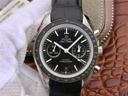 REPLICA SPEEDMASTER 311.33.44.51.01.001 OM FACTORY BLACK STRAP