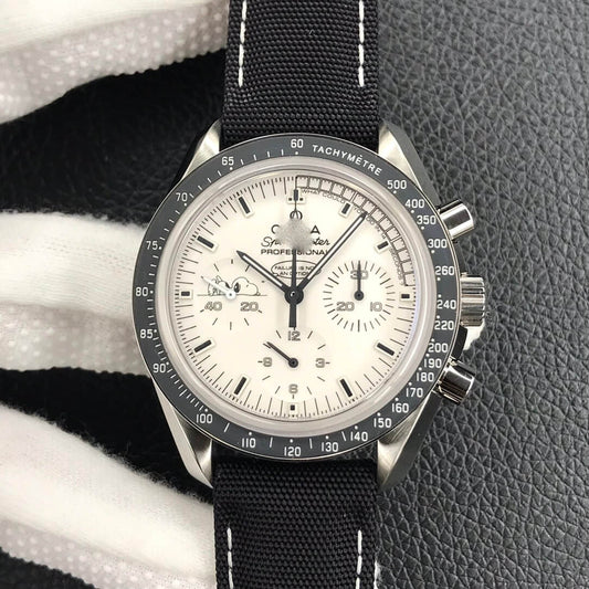 REPLICA SPEEDMASTER SNOOPY AWARD 311.32.42.30.04.003 OM FACTORY BLACK STRAP