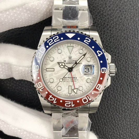 REPLICA GMT MASTER II 126719BLRO-0002 GM FACTORY STAINLESS STEEL STRAP