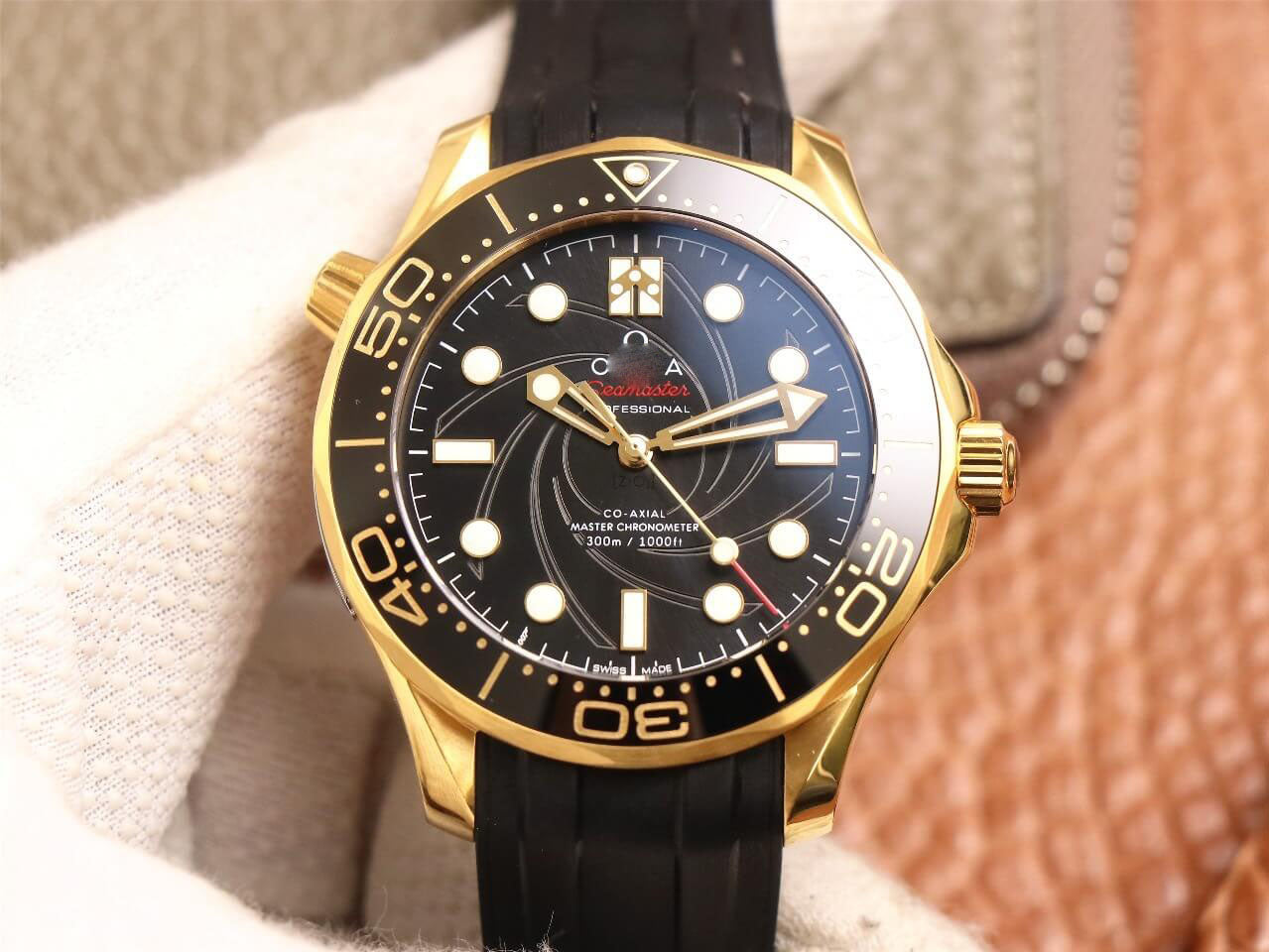 REPLICA SEAMASTER 210.62.42.20.01.001 VS FACTORY BLACK STRAP