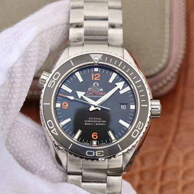 REPLICA SEAMASTER 232.30.42.21.01.003 PLANET OCEAN 600M VS FACTORY BLACK DIAL