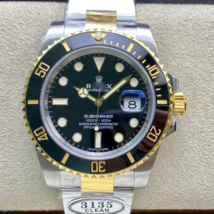 REPLICA SUBMARINER 116613-LN-97203 CLEAN FACTORY BLACK BEZEL