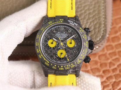 REPLICA DAYTONA DIW RETROFIT VERSION WWF FACTORY YELLOW STRAP