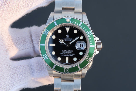 REPLICA SUBMARINER 16610LV-93250 JF FACTORY STAINLESS STEEL STRAP