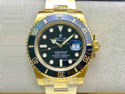 REPLICA SUBMARINER 116618LN-97208 VS FACTORY BLACK BEZEL