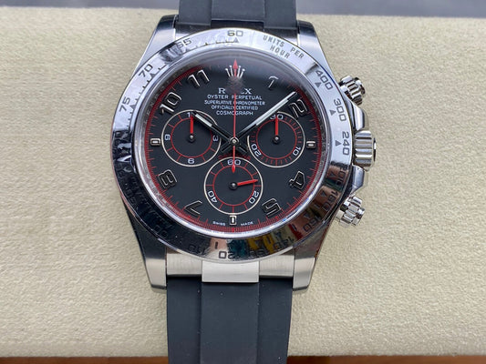 REPLICA COSMOGRAPH DAYTONA 116509 CLEAN FACTORY RUBBER STRAP