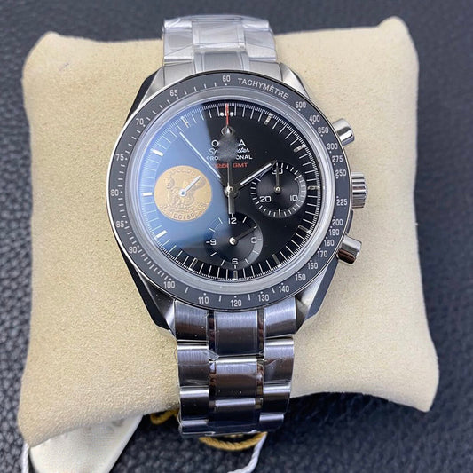 REPLICA SPEEDMASTER 311.90.42.30.01.001 OM FACTORY STAINLESS STEEL