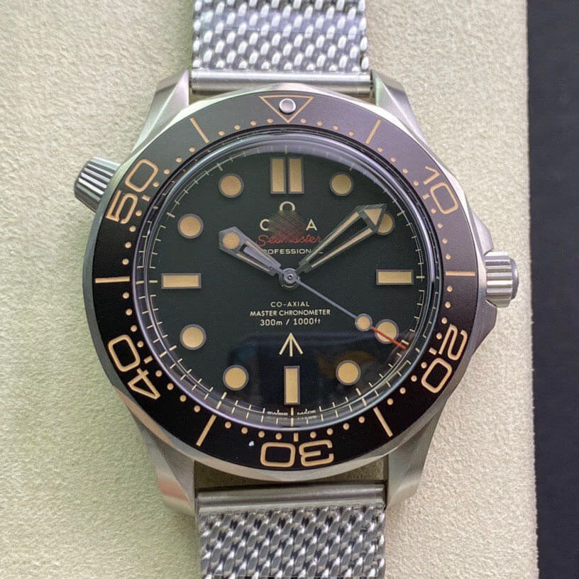 REPLICA SEAMASTER DIVER 300M 007 EDITION 210.90.42.20.01.001 OR FACTORY BLACK BEZEL