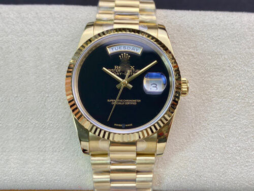 REPLICA DAY DATE 36MM BP FACTORY GOLD CASE