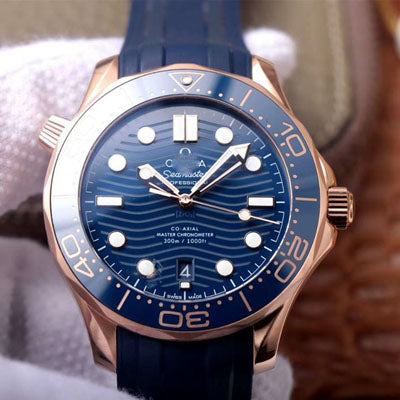 REPLICA SEAMASTER 210.62.42.20.03.001 VS FACTORY BLUE DIAL