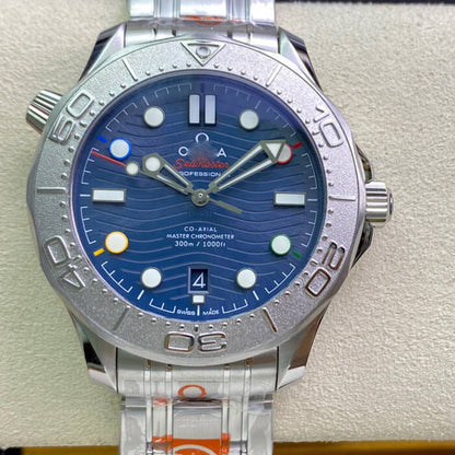 REPLICA SEAMASTER DIVER 300M 522.30.42.20.03.001 OR FACTORY STAINLESS STEEL STRAP