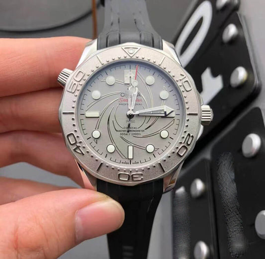 REPLICA SEAMASTER 300M 42MM VS FACTORY GREY STRAP