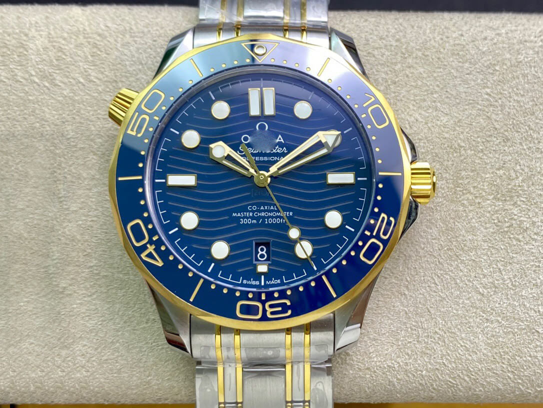 REPLICA SEAMASTER DIVER 300M 210.20.42.20.03.001 OR FACTORY STAINLESS STEEL