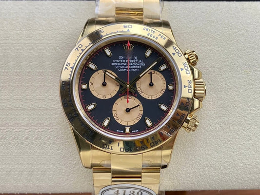 REPLICA COSMOGRAPH DAYTONA M116508-0009 CLEAN FACTORY GOLD STRAP