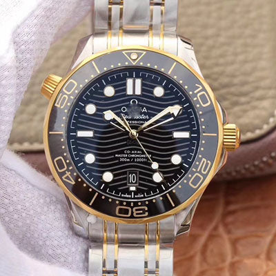 REPLICA SEAMASTER DIVER 300M 210.20.42.20.01.002 VS FACTORY BLACK DIAL