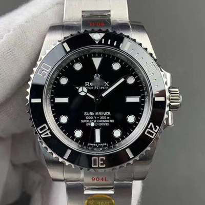 REPLICA SUBMARINER 114060-97200 NOOB FACTORY V10 BLACK DIAL