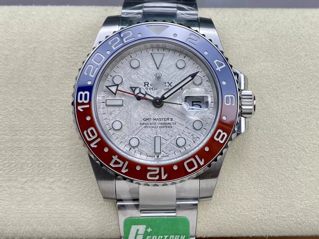 REPLICA GMT MASTER II M126719BLRO-0002 C+ FACTORY STAINLESS STEEL STRAP