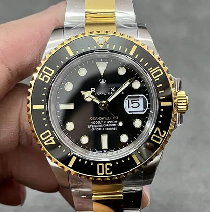 REPLICA SEA DWELLER M126603-0001 VS FACTORY BLACK BEZEL