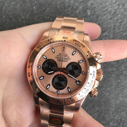 REPLICA DAYTONA M116505-0009 NOOB FACTORY ROSE GOLD DIAL