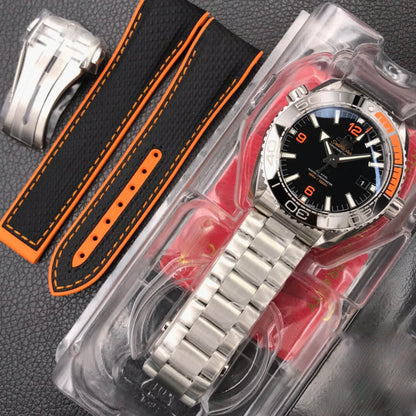 REPLICA SEAMASTER 215.32.44.21.01.001 VS FACTORY STAINLESS STEEL BEZEL