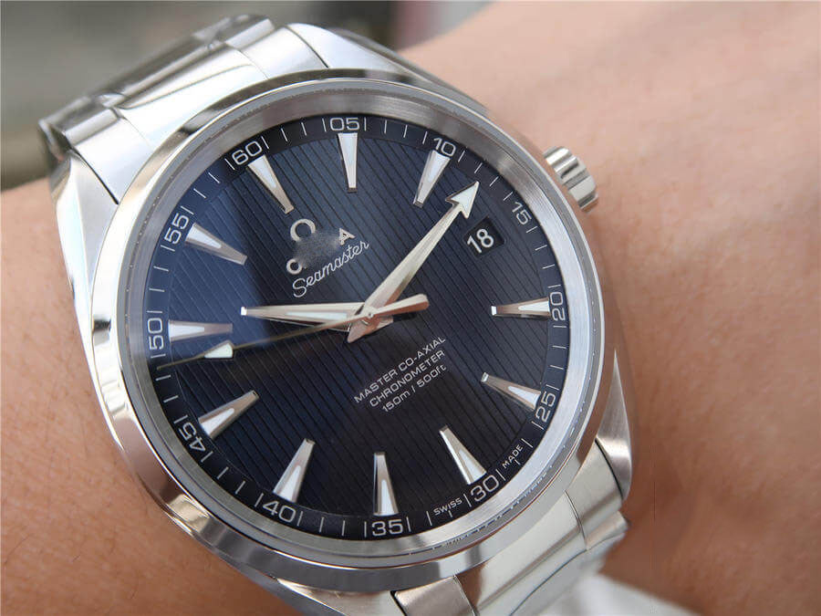 REPLICA SEAMASTER 231.10.42.21.03.001 VS FACTORY STAINLESS STEEL STRAP