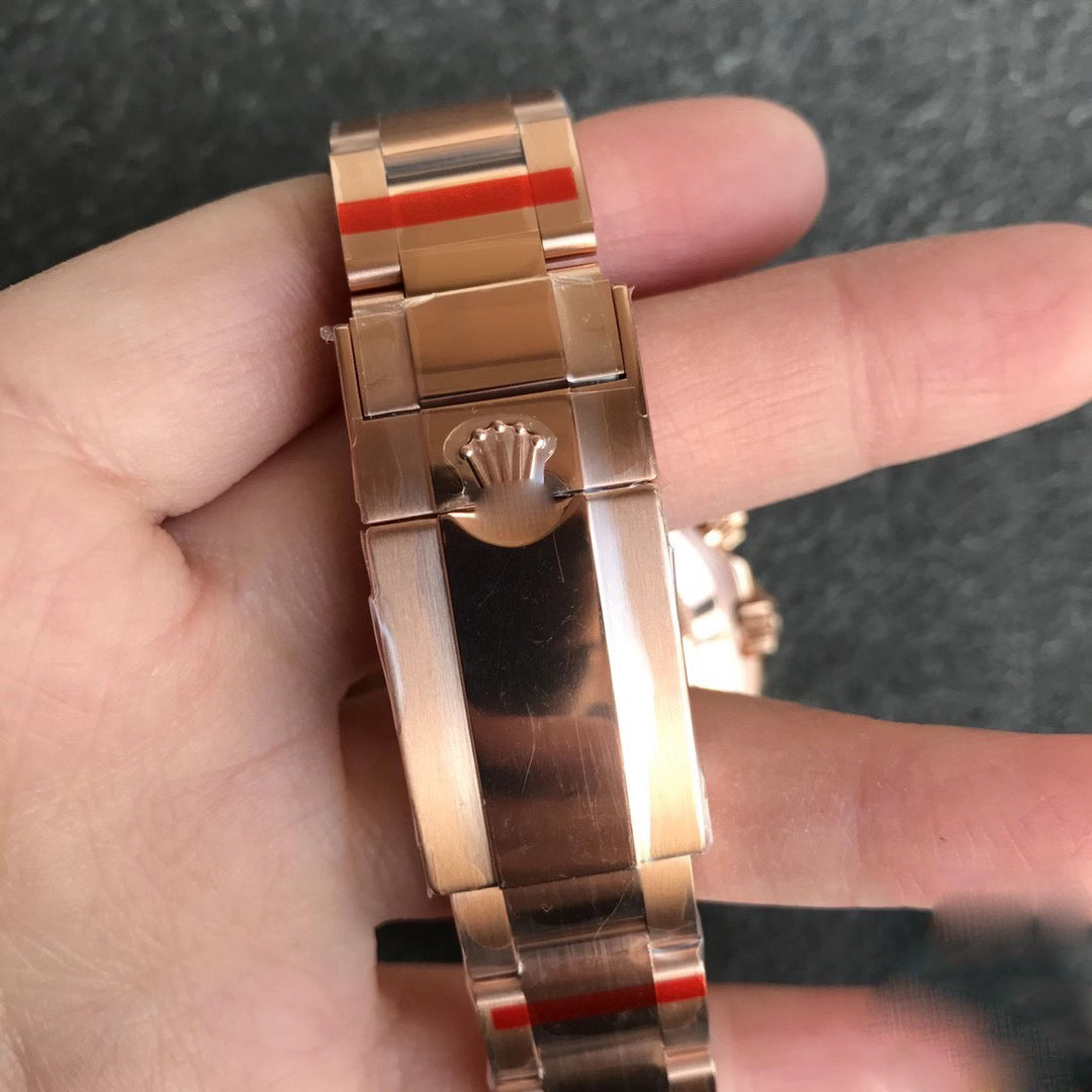 REPLICA DAYTONA M116505-0011 NOOB FACTORY ROSE GOLD STRAP