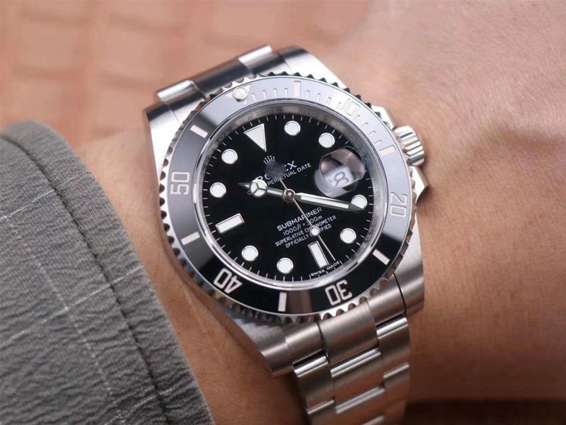 REPLICA SUBMARINER 116610LN-97200 NOOB FACTORY V11 BLACK DIAL