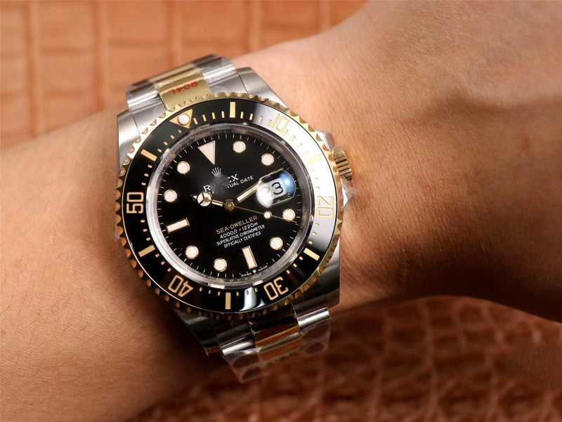 REPLICA SEA DWELLER M126603 V3 GM FACTORY ROSE GOLD BLACK DIAL