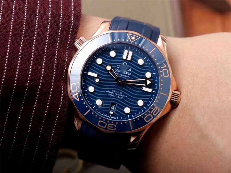 REPLICA SEAMASTER 210.62.42.20.03.001 VS FACTORY BLUE DIAL