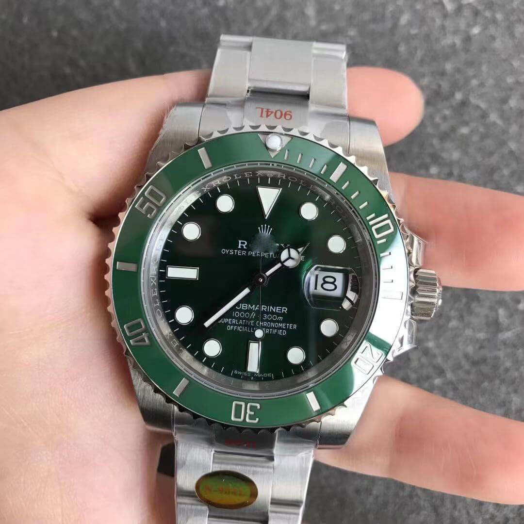 REPLICA SUBMARINER 116610LN NOOB FACTORY GREEN DIAL