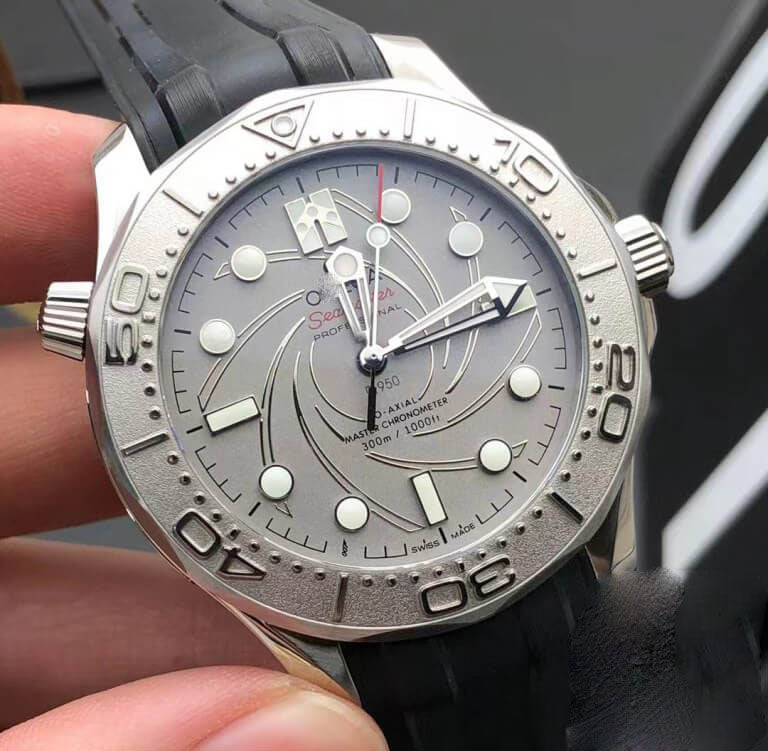 REPLICA SEAMASTER 300M 42MM VS FACTORY GREY STRAP