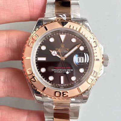 REPLICA YACHT-MASTER 40MM 116621 AR FACTORY CHOCOLATE DIAL