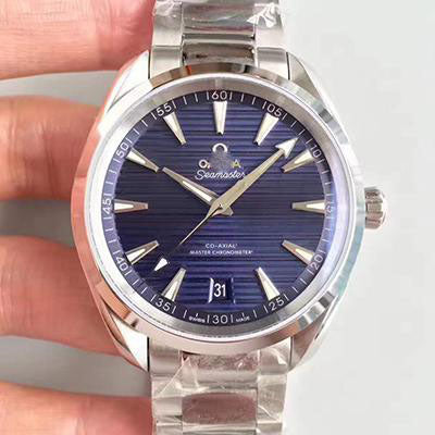 REPLICA SEAMASTER AQUA TERRA 150M CO-AXIAL MASTER 220.10.41.21.03.001 VS FACTORY DEEP BLUE DIAL