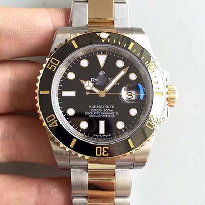 REPLICA SUBMARINER DATE 116613LN NOOB FACTORY V8 BLACK DIAL