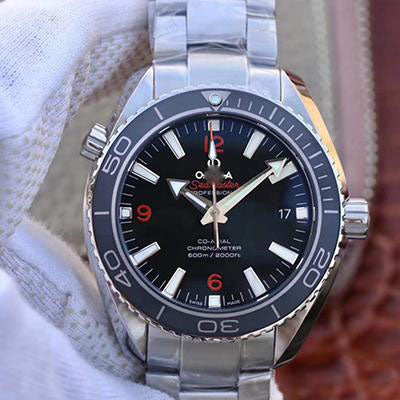 REPLICA SEAMASTER PLANET OCEAN 600M 45.5MM 232.30.46.21.01.003 MKS FACTORY BLACK DIAL