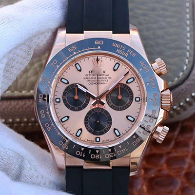 REPLICA DAYTONA COSMOGRAPH 116515LN NOOB FACTORY ROSE GOLD DIAL