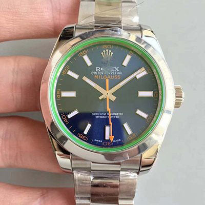 REPLICA MILGAUSS 116400GV AR FACTORY BLUE DIAL