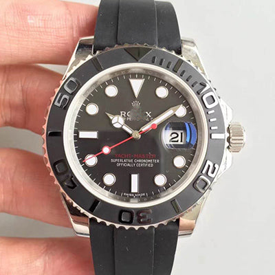 REPLICA YACHT MASTER CUSTOM 116655 40MM AR FACTORY STAINLESS STEEL CASE