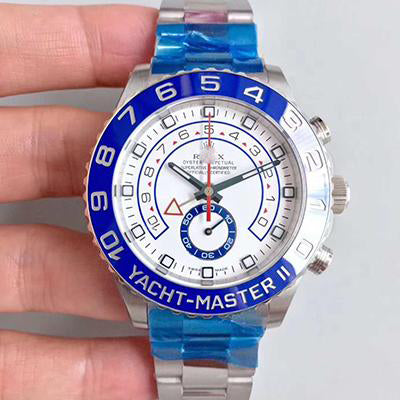 REPLICA YACHT-MASTER II 116680 JF FACTORY WHITE DIAL