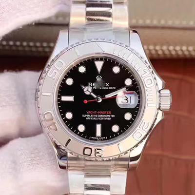 REPLICA ROLEX YACHT MASTER 116622 40MM EW FACTORY BLACK DIAL