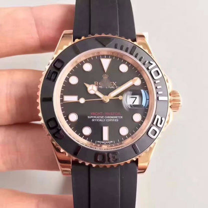 REPLICA YACHT-MASTER 40MM 116655 NOOB FACTORY BLACK DIAL