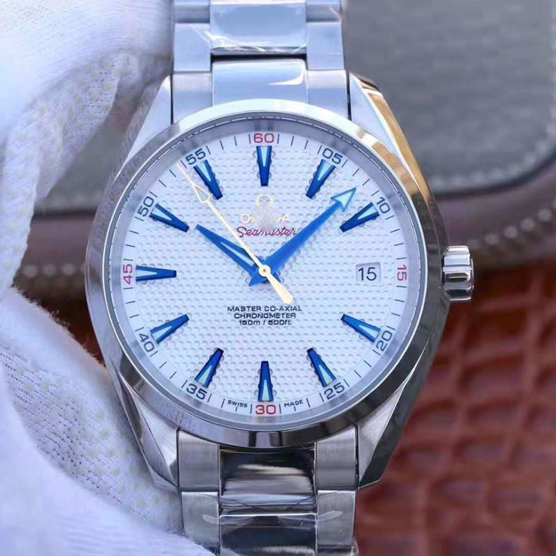 REPLICA SEAMASTER AQUA TERRA 231.10.42.21.02.005 VS FACTORY WHITE DIAL