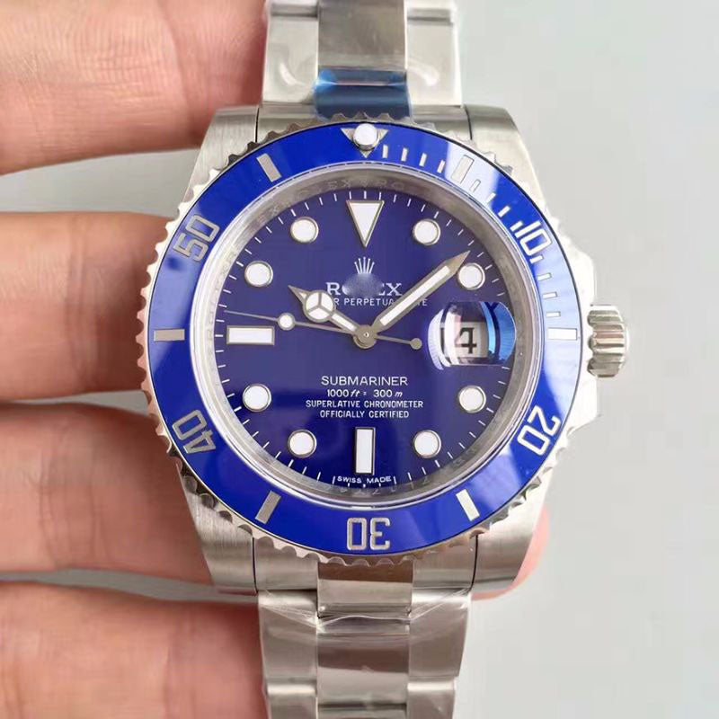 REPLICA SUBMARINER DATE 116619LB 40MM NOOB FACTORY BLUE DIAL