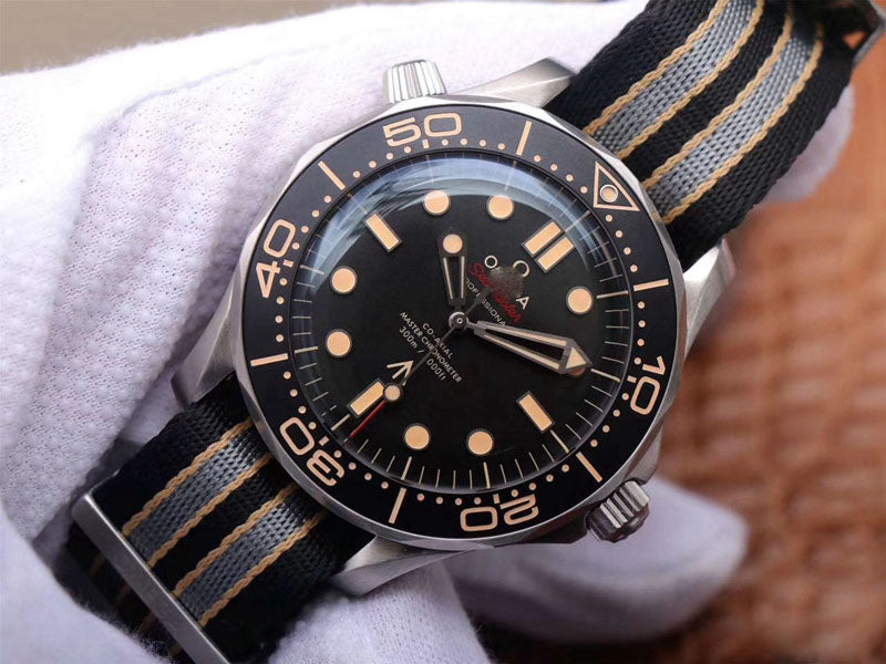 REPLICA SEAMASTER 210.92.42.20.01.001 JAMES BOND 007 VS FACTORY BLACK DIAL